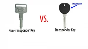 Transponder vs Non-transponder Key